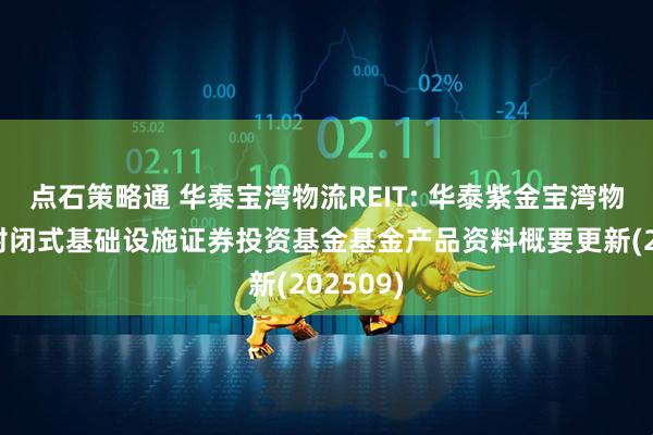 点石策略通 华泰宝湾物流REIT: 华泰紫金宝湾物流仓储封闭式基础设施证券投资基金基金产品资料概要更新(202509)